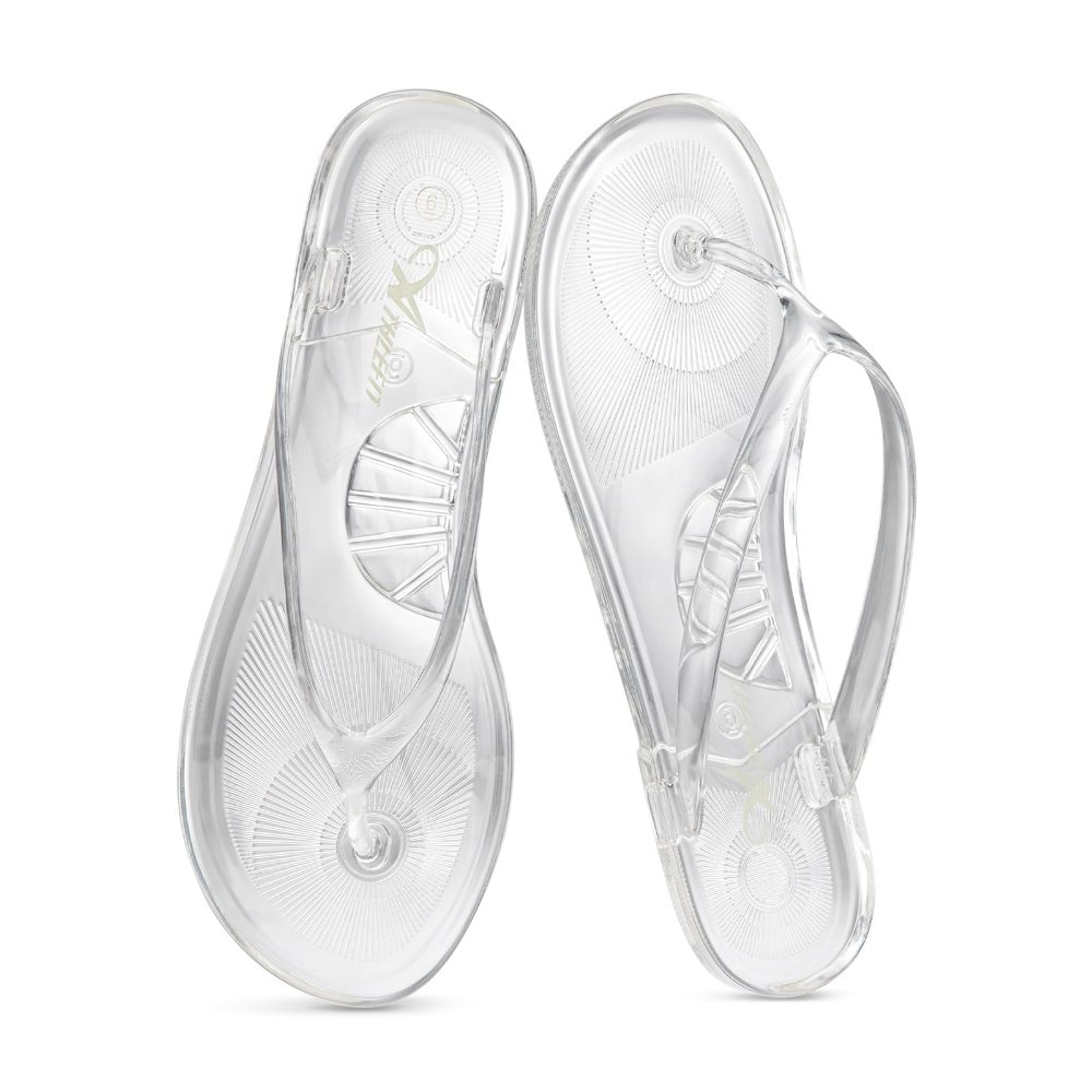 Athlefit Jelly Flip-Flop in Clear