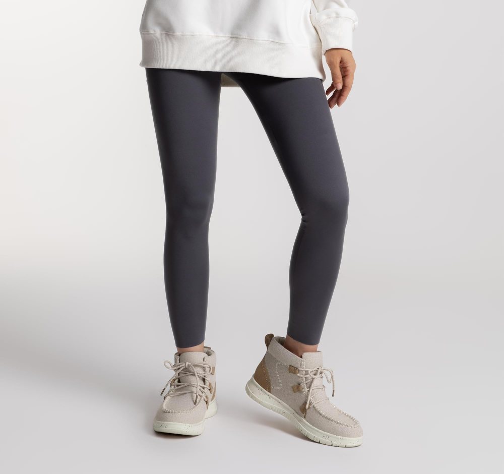 Athlefit Casual Lace-Up Knit Bootie, second view