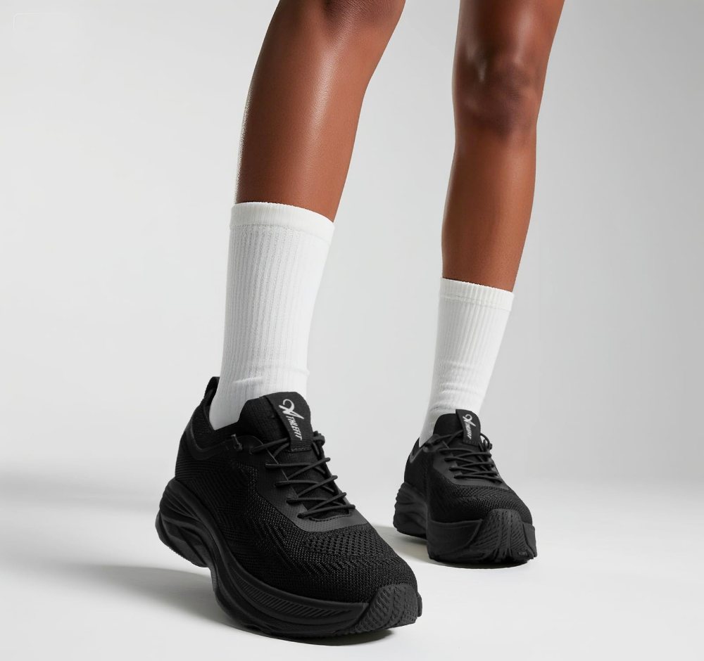 Athlefit Slip-On Knit Walking Sneaker, second view