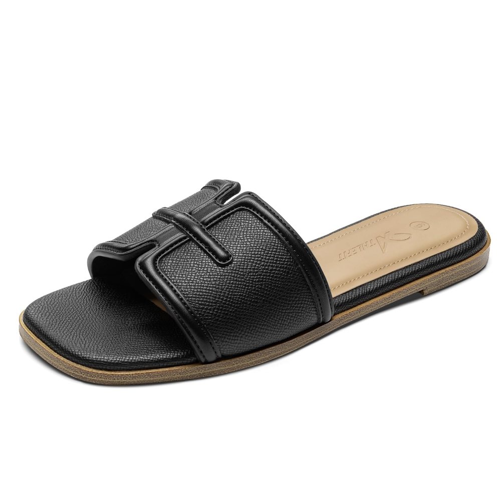 Athlefit Woven H-Band Slide in Black