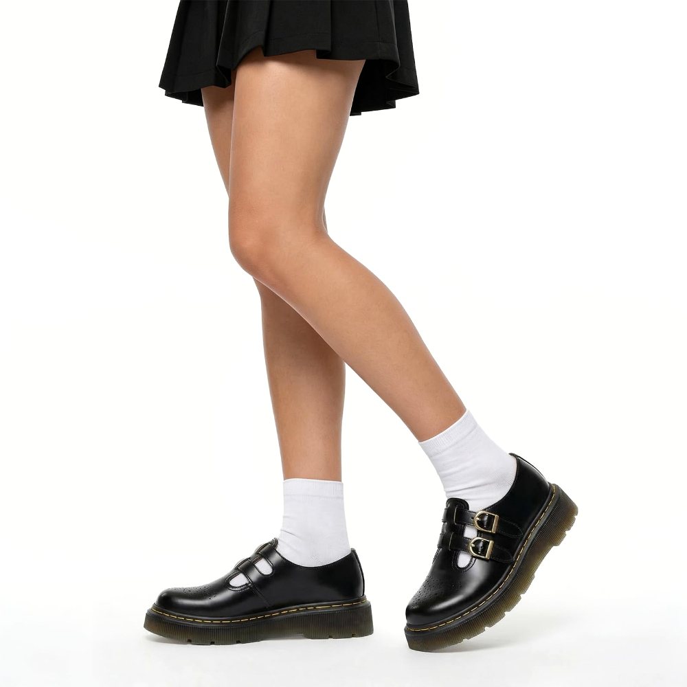 Athlefit Double Buckle Platform Mary Jane, second view