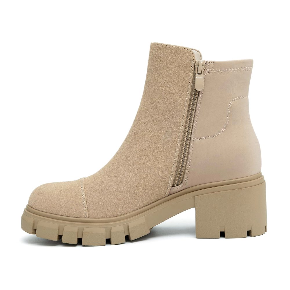 Athlefit Lug Sole Suede Chelsea Bootie, second view