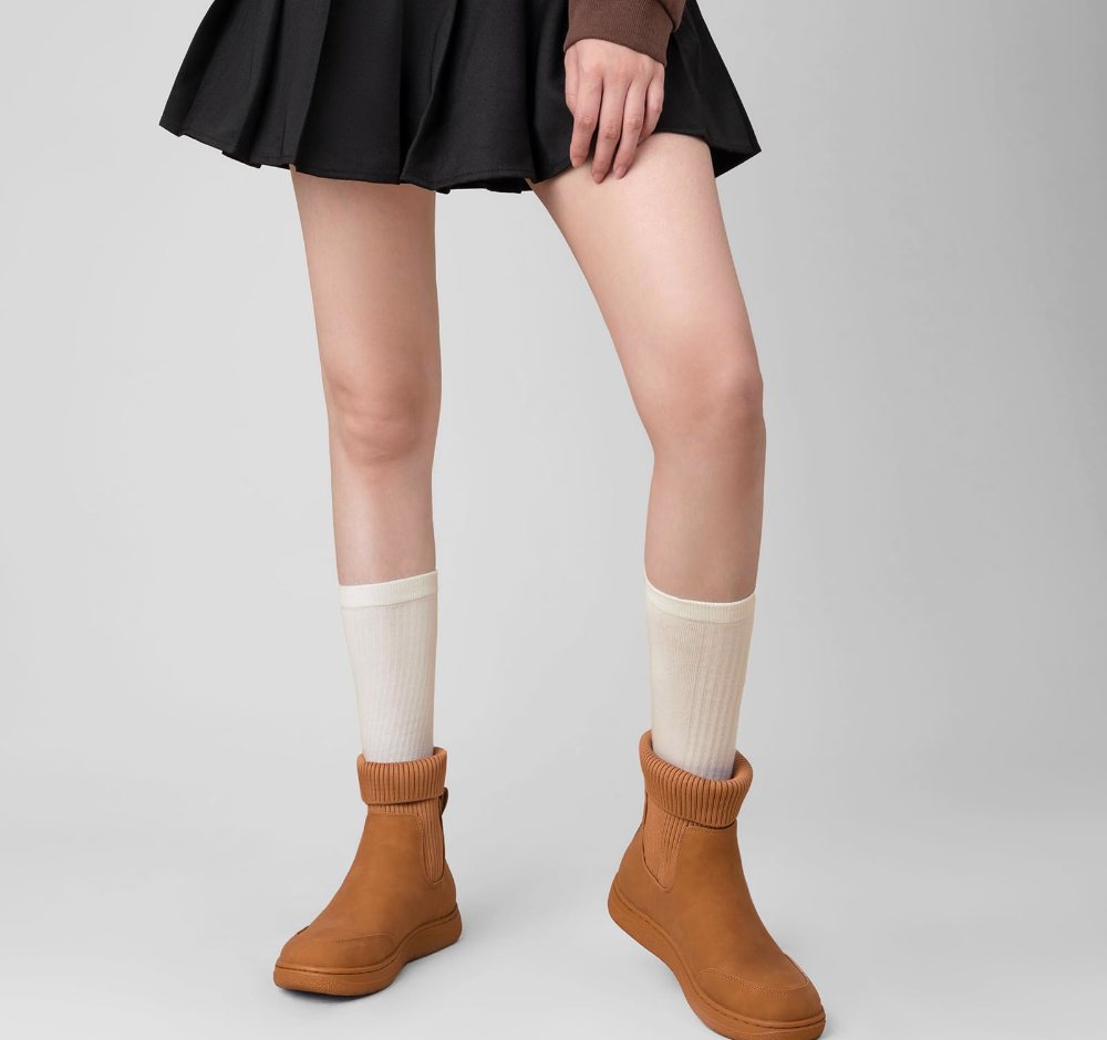Athlefit Knit Collar Pull-On Bootie, second view