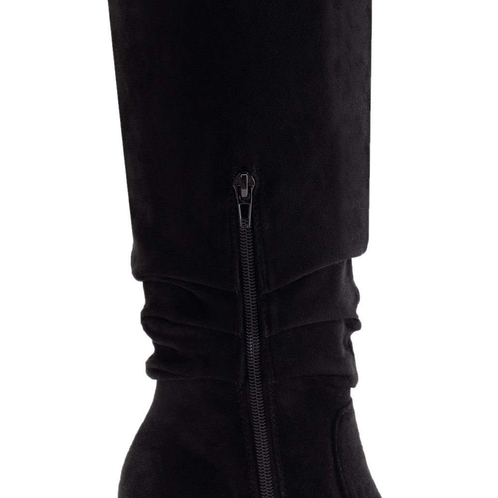 Athlefit Slouchy Suede Knee-High Boot, second view