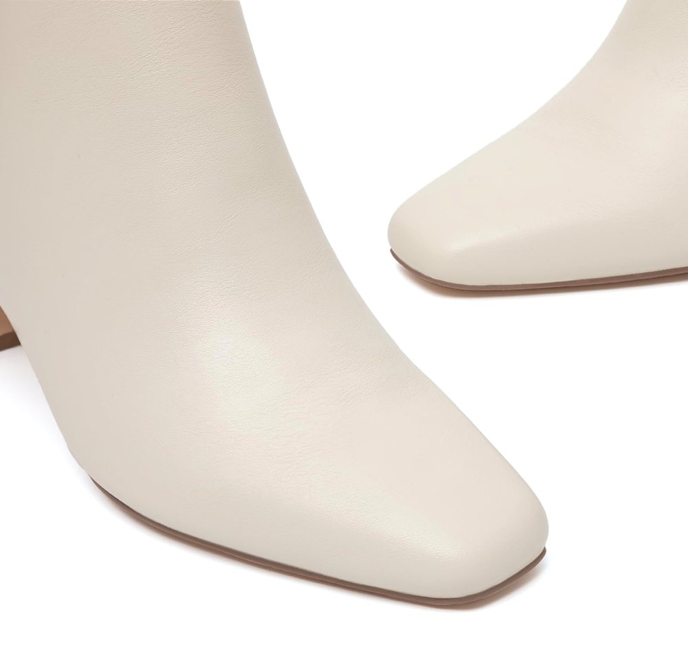 Athlefit Square Toe Flared Heel Bootie, second view